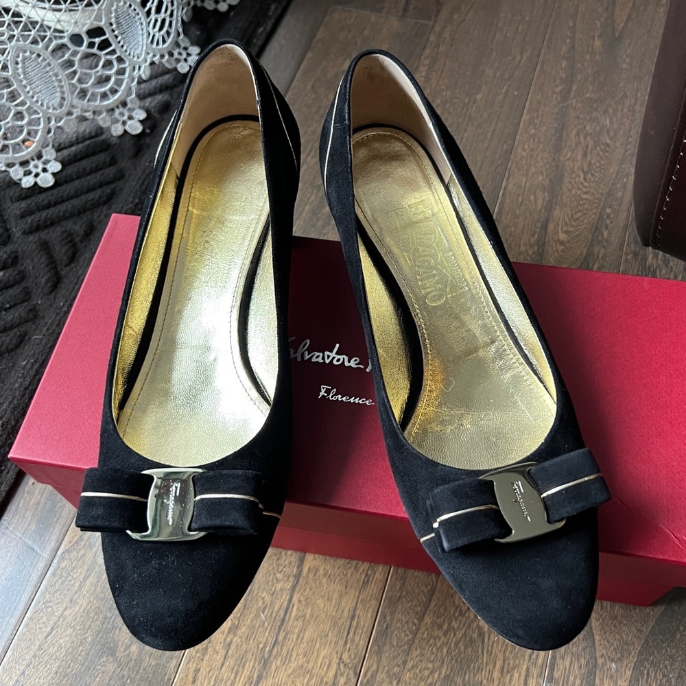 Salvatore Ferragamo Vara Pipin 3cm Pumps